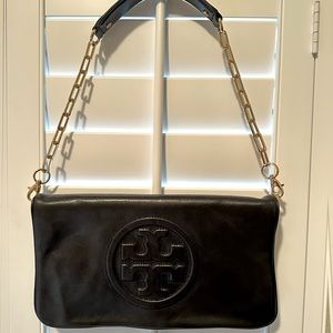 Never Worn Tory Burch Reva Clutch/Shoulder Bag